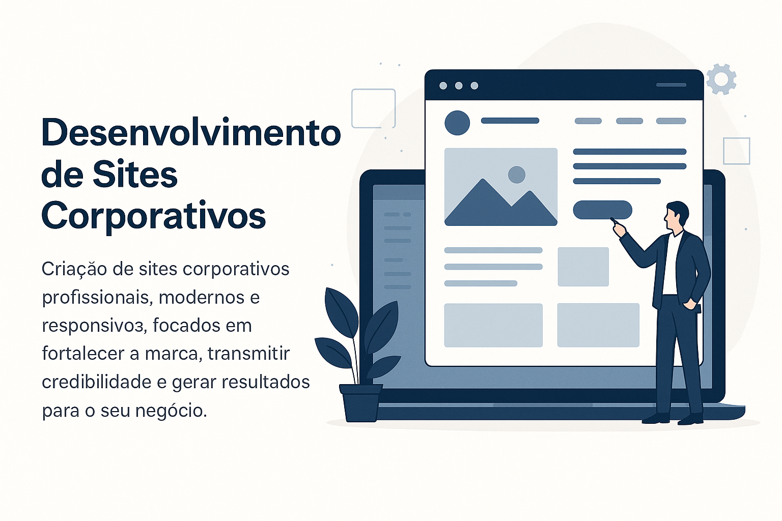 Desenvolvimento de sites corporativo